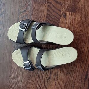 Cross wedge sandals** read description for sizing!